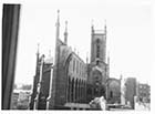 Trinity Church ruins July 1957 [View from bedroom window] | Margate History